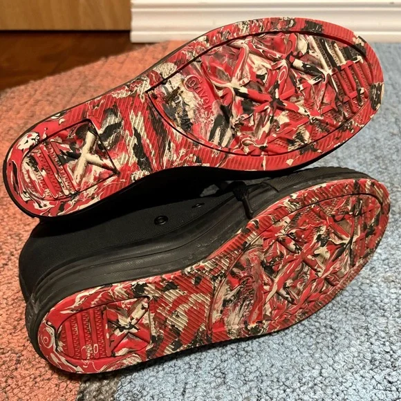 Converse Black Women's Wedge High-Top Sneakers - Picture 7 of 7